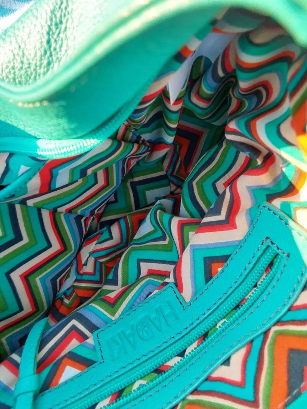 HADAKI TURQUOISE LEATHER 2015 hadaki